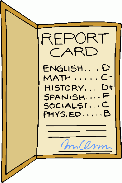 report card b
