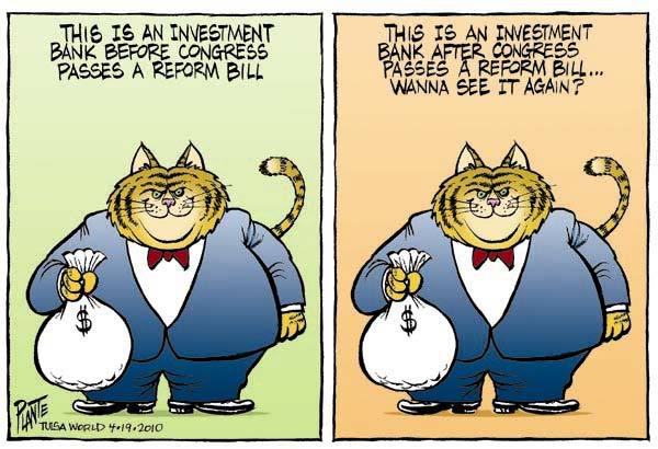 fat cat political cartoon