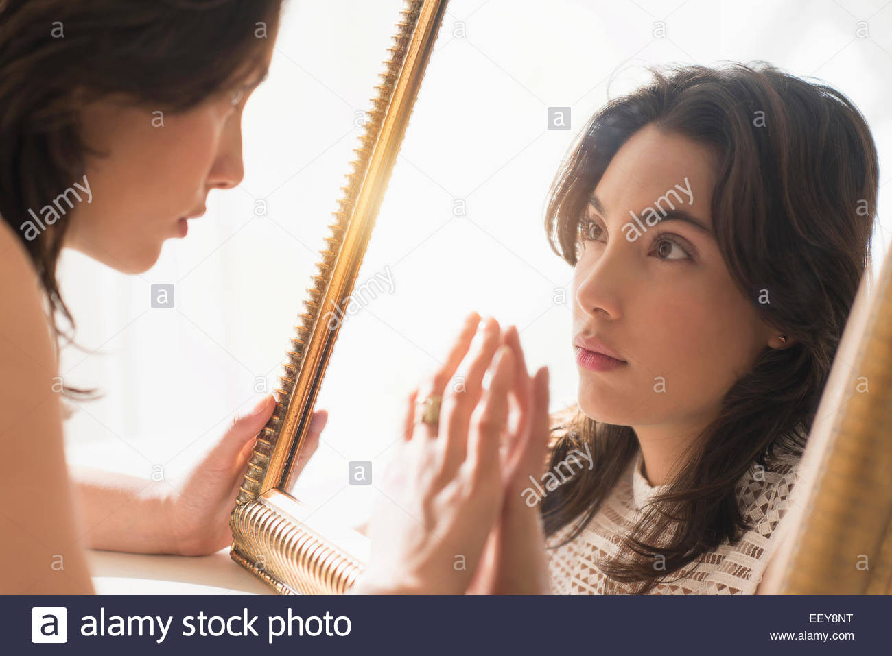 We look in the mirror